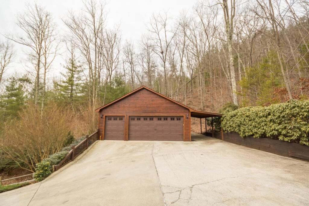 Christmas Lodge-Secluded Near Downtown Blue Ridge Exterior foto